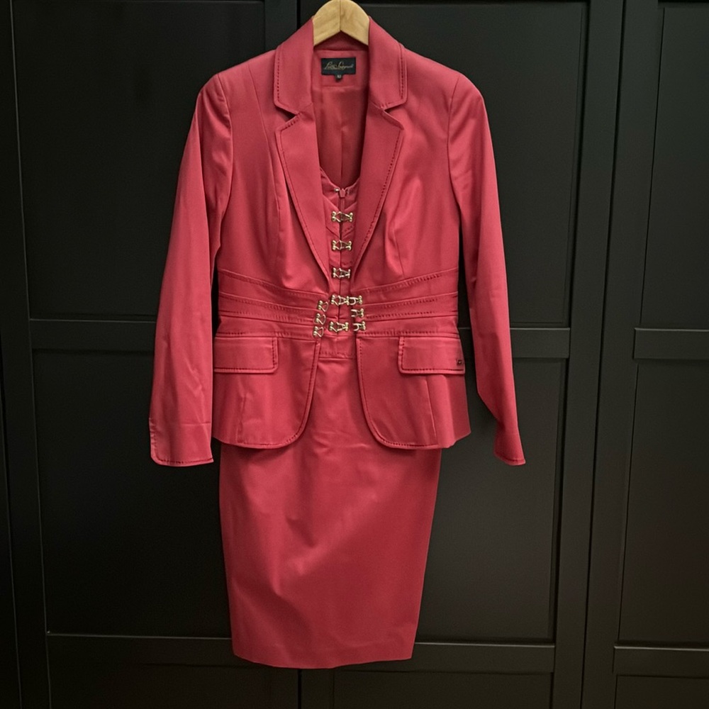 Luisa Spagnoli sheets dress with matching jacket